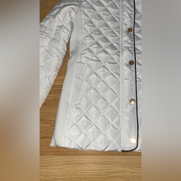 Spring jacket for girls ivory white size 9 - Picture 3 of 8